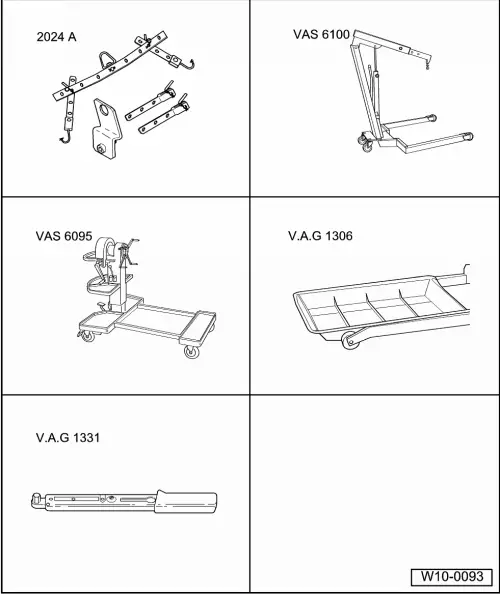 Volkswagen Service and Repair Manuals > Golf Mk4 > Power unit