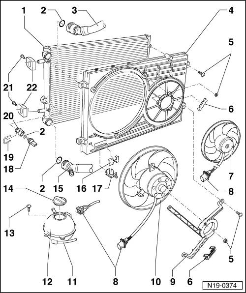 Volkswagen Service and Repair Manuals > Golf Mk4 > Power unit
