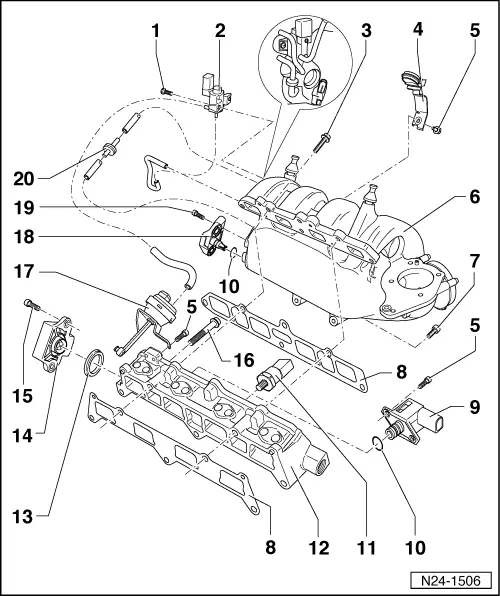Volkswagen Service and Repair Manuals > Golf Mk4 > Power unit
