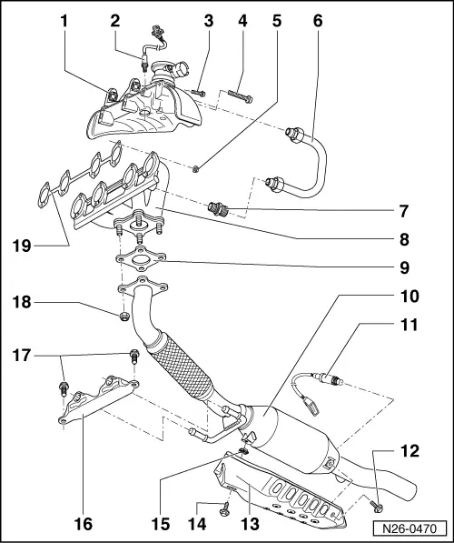 Volkswagen Service and Repair Manuals > Golf Mk4 > Power unit