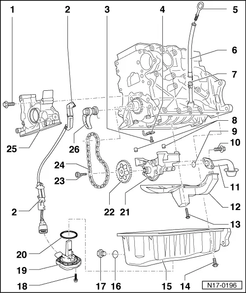 Volkswagen Service and Repair Manuals > Golf Mk4 > Power unit