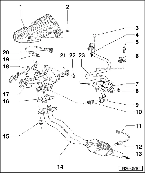 Volkswagen Service and Repair Manuals > Golf Mk4 > Power unit