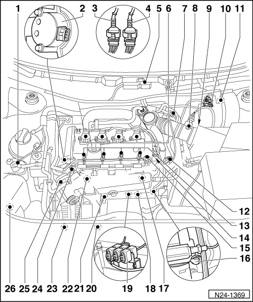 Volkswagen Workshop Manuals > Golf Mk4 > Power unit > 4-cylinder