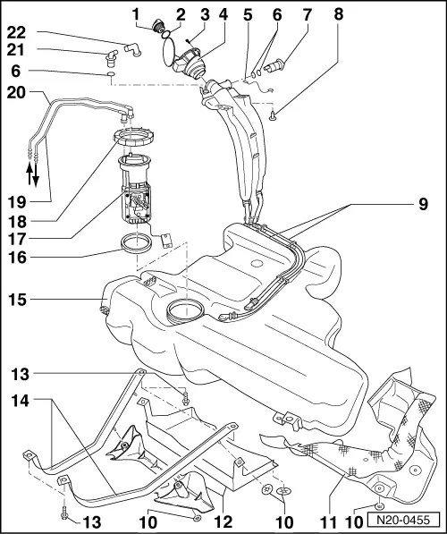 Volkswagen Service and Repair Manuals > Golf Mk4 > Power unit