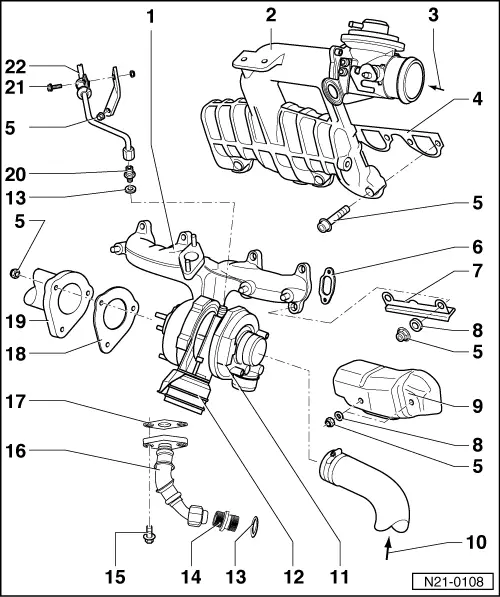 Volkswagen Service and Repair Manuals > Golf Mk4 > Power unit