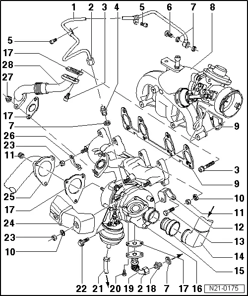 Volkswagen Service and Repair Manuals > Golf Mk4 > Power unit