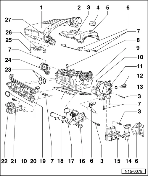 Volkswagen Service and Repair Manuals > Golf Mk4 > Power unit