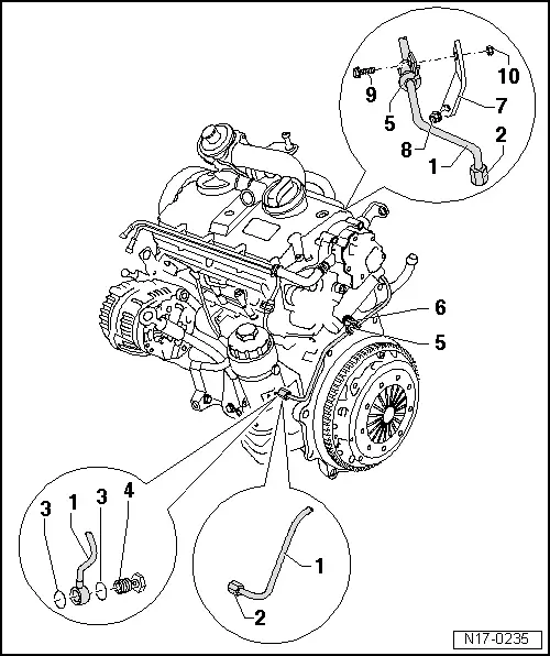 Volkswagen Service and Repair Manuals > Golf Mk4 > Power unit