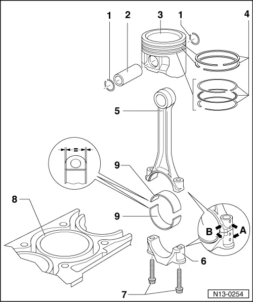 Volkswagen Service and Repair Manuals > Golf Mk4 > Power unit
