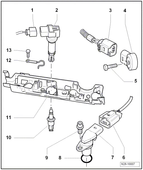 Volkswagen Manuals > Golf Mk5 > Power unit > 4cylinder