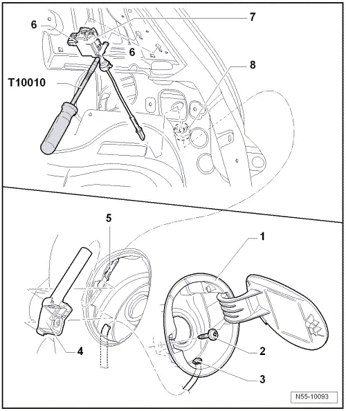 Volkswagen Service and Repair Manuals > Golf Mk5 > Body
