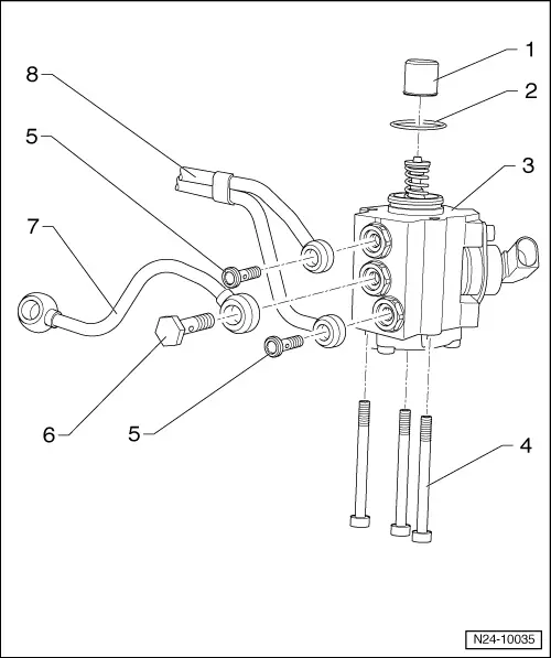 Volkswagen Workshop Manuals > Golf Mk5 > Power unit > 4-cylinder