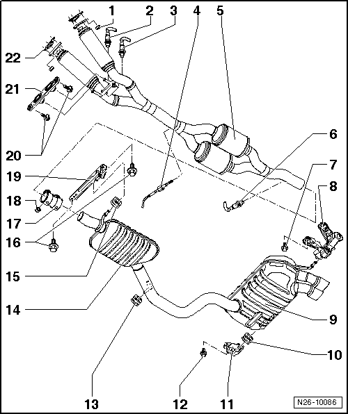 Volkswagen Service and Repair Manuals > Golf Mk5 > Power unit 4cylinder injection