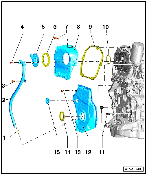 Volkswagen Manuals > Golf Mk5 > Power unit > 4cylinder