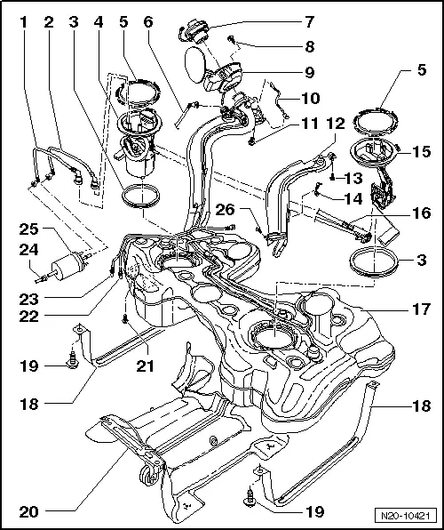 Volkswagen Service and Repair Manuals > Golf Mk5 > Power unit