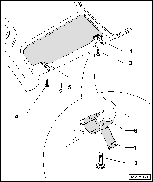 Volkswagen Service and Repair Manuals > Golf Mk5 > Body