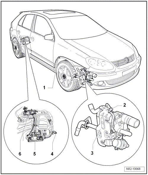 Volkswagen Service and Repair Manuals > Golf Mk5 > Heating