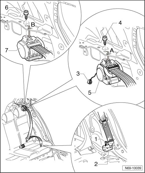 Volkswagen Service and Repair Manuals > Golf Mk5 > Body > General body repairs