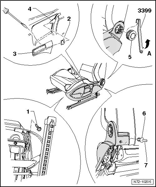 Volkswagen Manuals > Golf Mk5 > Body > General body repairs