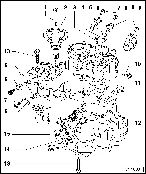 Volkswagen Service and Repair Manuals > Golf Mk5 > Power