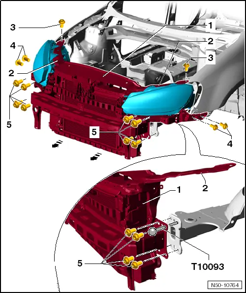 Volkswagen Service and Repair Manuals > Golf Mk6 > Body
