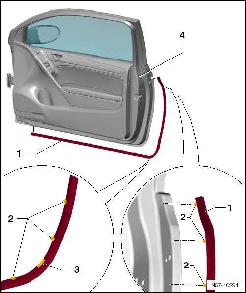 Volkswagen Service and Repair Manuals > Golf Mk6 > Body