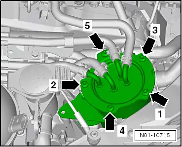 Volkswagen Workshop Manuals > Golf Mk6 > Power unit > Fuel supply