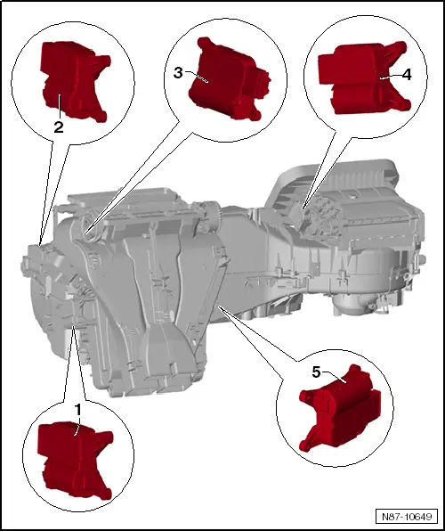Volkswagen Service and Repair Manuals > Golf Mk6 > Heating