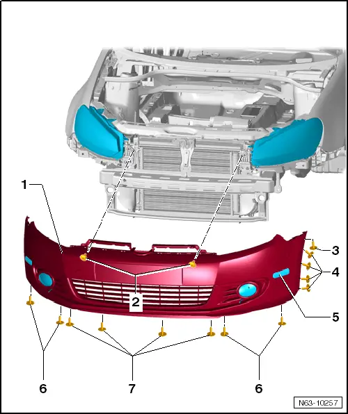 Volkswagen Service and Repair Manuals > Golf Mk6 > Body