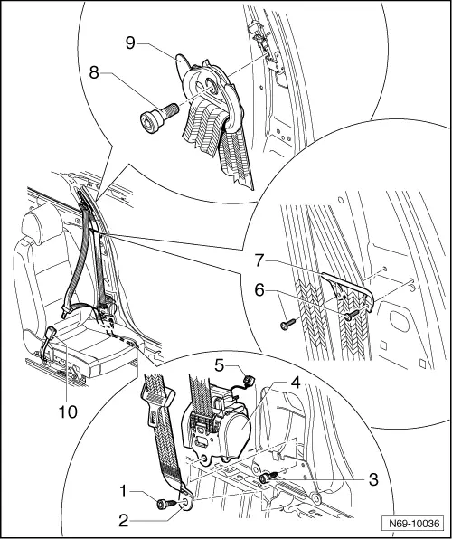 Volkswagen Service and Repair Manuals > Golf Mk6 > Body