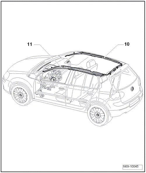 Volkswagen Service and Repair Manuals > Golf Mk6 > Body General body repairs