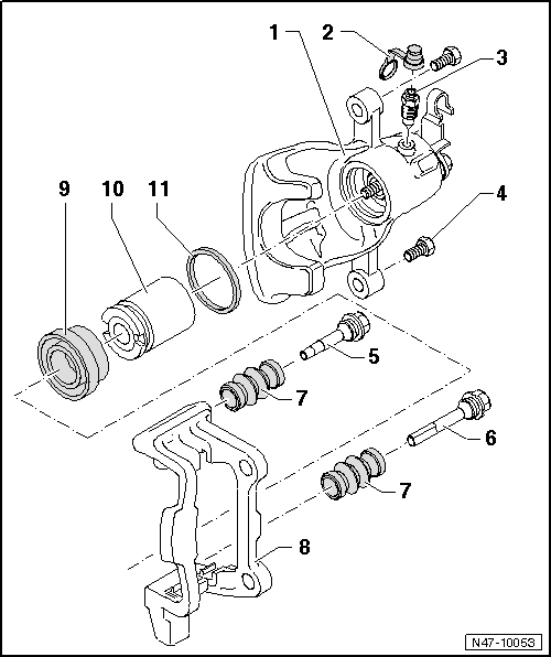 Volkswagen Service and Repair Manuals > Golf Mk6 > Brake systems Brakes, hydraulics