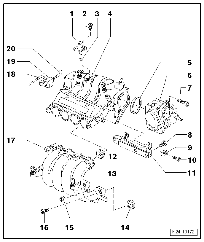 Volkswagen Service and Repair Manuals > Golf Mk6 > Power unit