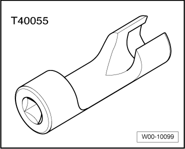 Volkswagen T40055 Union Nut Socket 8 Cylinder 3 /& 4 Liter  TDI Common Rail VW