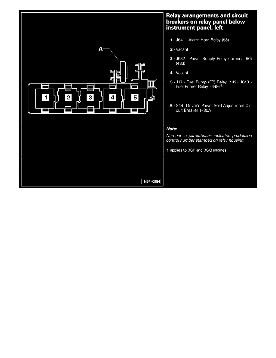 Volkswagen Service and Repair Manuals > Jetta L41.9L DSL