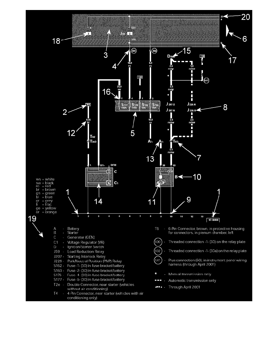 Volkswagen Workshop Service and Repair Manuals > Jetta L5-2.5L (BGP