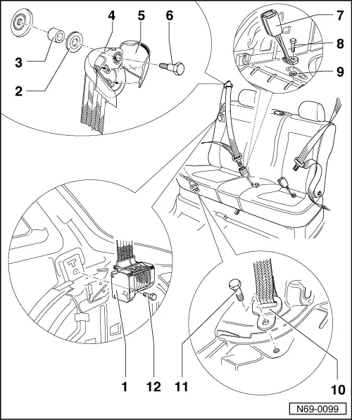 Volkswagen Service and Repair Manuals > New Beetle > Body