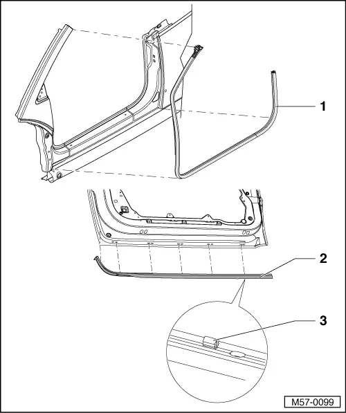 Volkswagen Service and Repair Manuals > New Beetle > Body