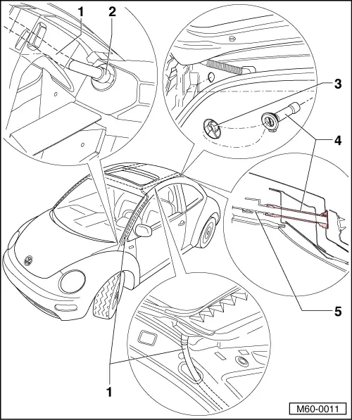 Volkswagen Service and Repair Manuals > New Beetle > Body