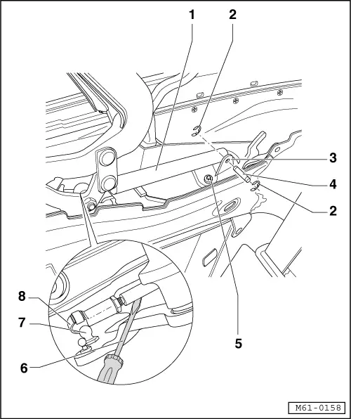 Volkswagen Service and Repair Manuals > New Beetle > Body General body repairs
