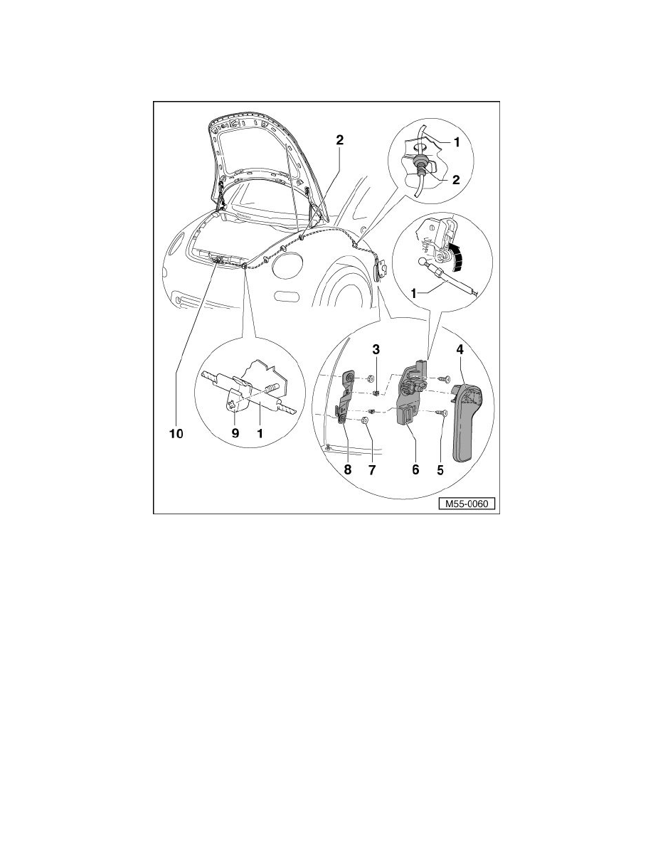 Volkswagen Manuals > New Beetle L52.5L (BPR) (2007) > Body