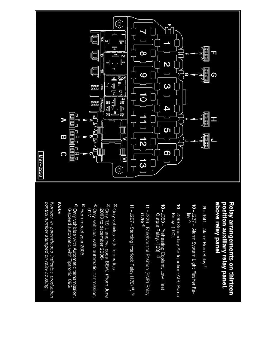 Volkswagen Service and Repair Manuals > New Beetle L52.5L