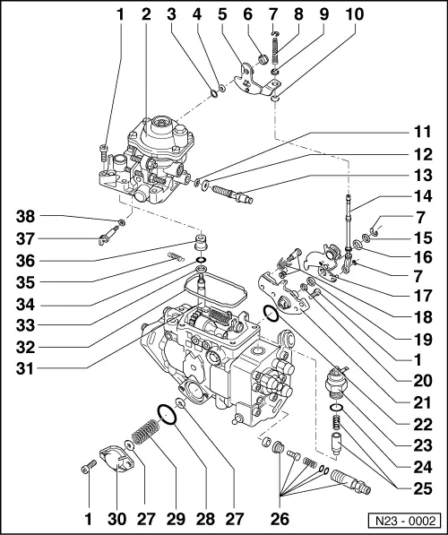 Volkswagen Service and Repair Manuals > Passat (B3) > Power