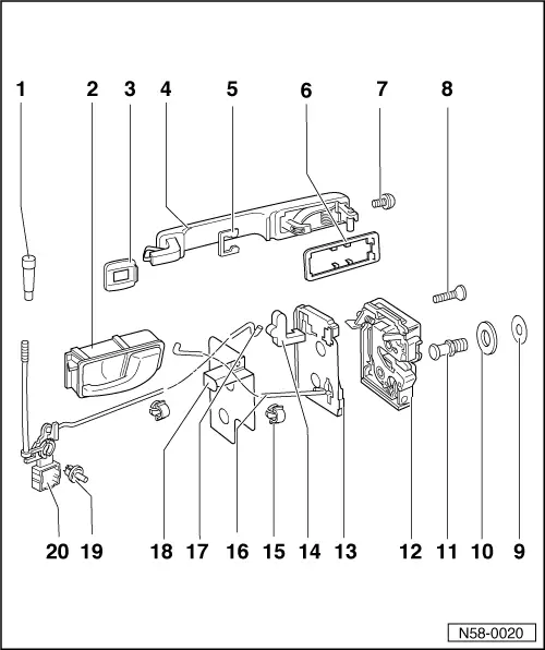 Volkswagen Service and Repair Manuals > Passat (B3) > Body