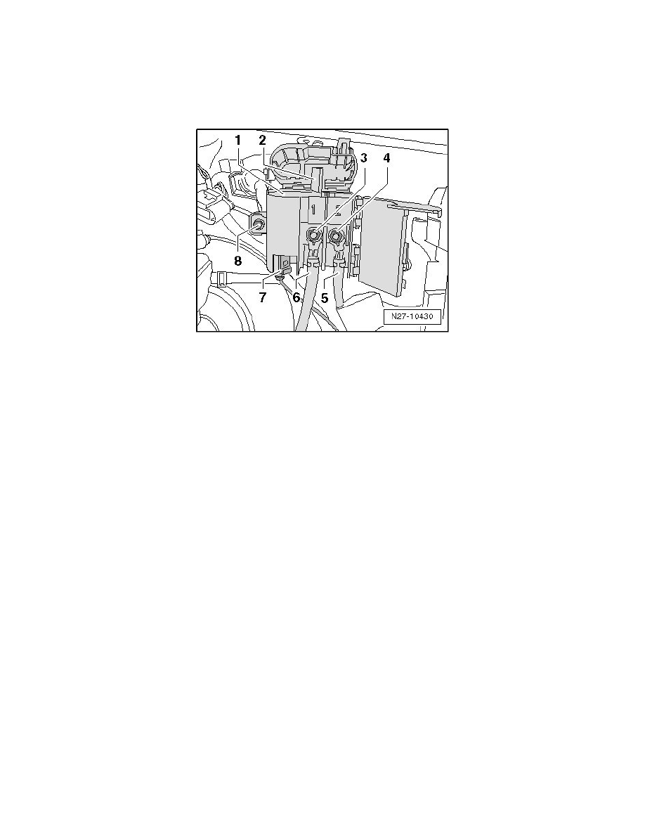 Volkswagen Service and Repair Manuals > Passat V63.6L (BLV) (2006) > Starting and