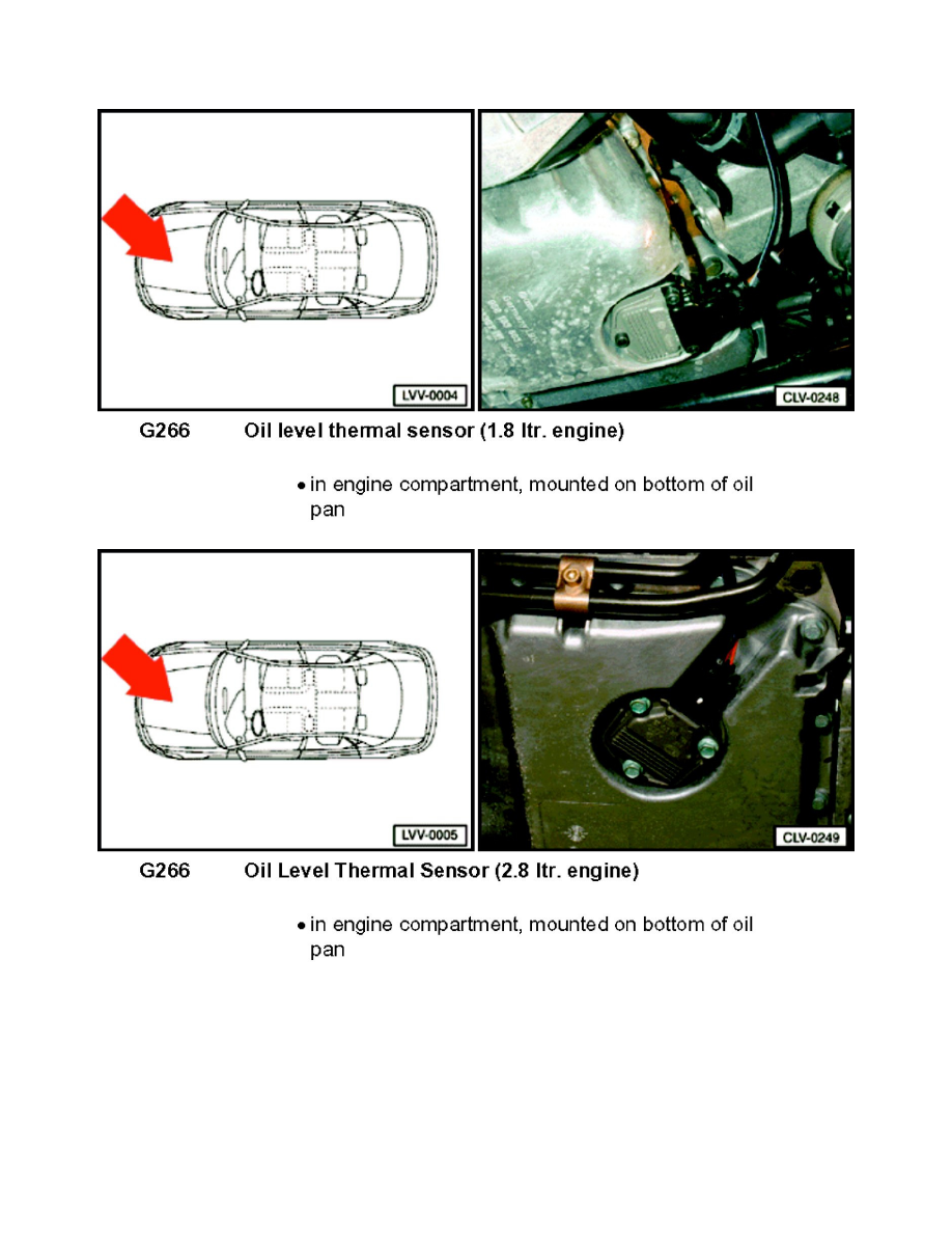 Volkswagen Service and Repair Manuals > Passat Sedan V62771cc