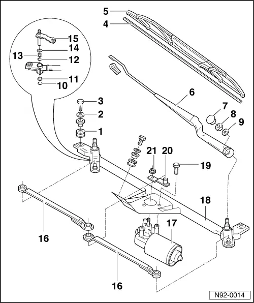 Volkswagen Service and Repair Manuals > Polo Mk3 > Vehicle