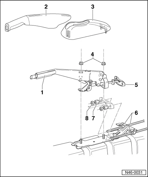Volkswagen Service and Repair Manuals > Polo Mk3 > Brake