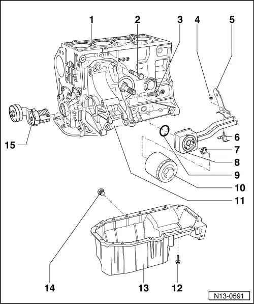 Volkswagen Workshop Manuals > Polo Mk3 > Power unit > 4-cyl. injection