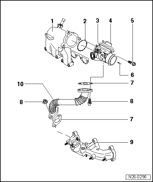 Volkswagen Service and Repair Manuals > Polo Mk3 > Power unit 3cylinder diesel